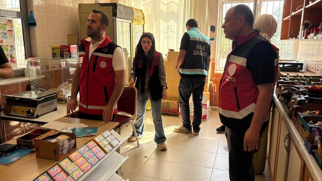 Nurdağı'nda okul kantinlerinde gıda denetimi yapıldı
