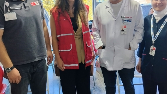 Özel İmperial Hastanesi'nde kan bağışı kampanyası düzenlendi