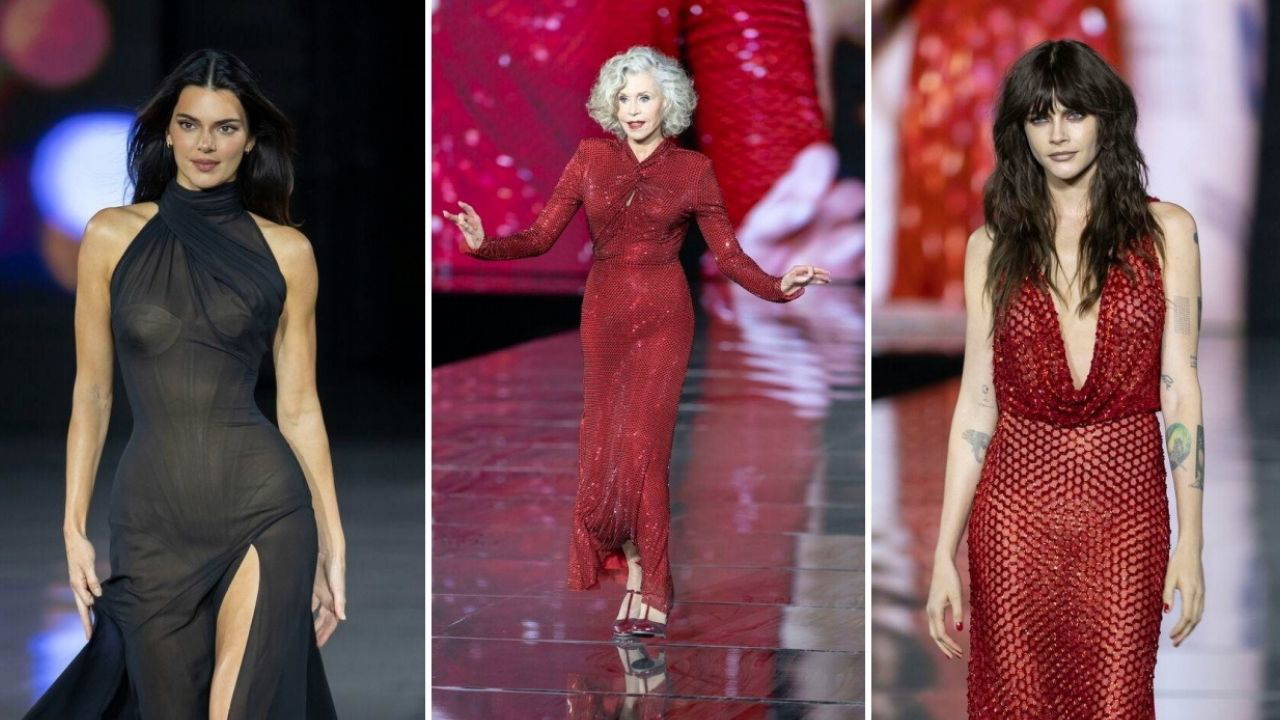 Paris Moda Haftası'nda Jane Fonda ve Serenay podyumda