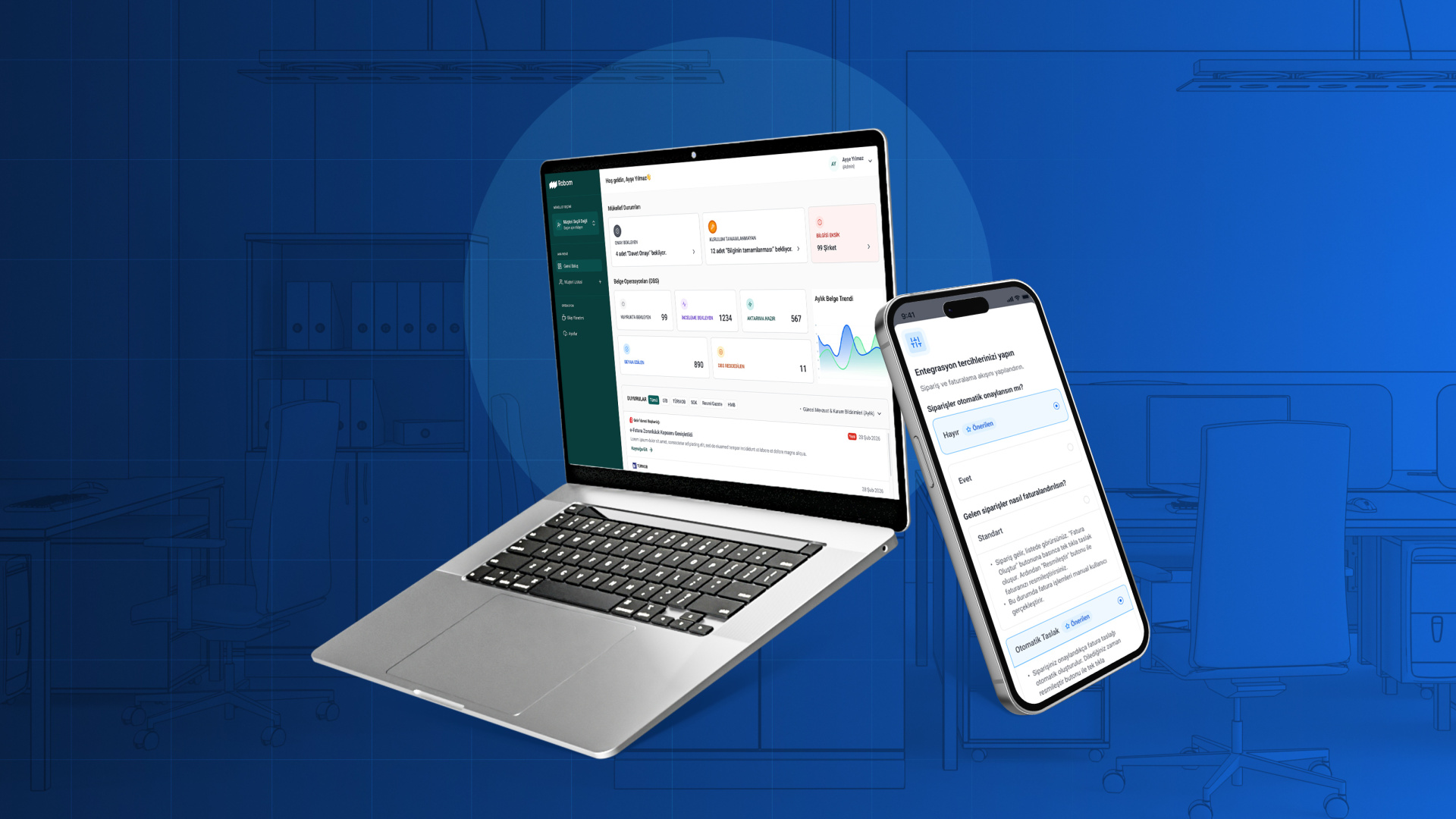 Robom'dan yeni defter beyan sistemi ve e-ticaret çözümü