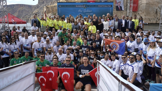 Rumkale'de uluslararası su sporları festivali heyecanı