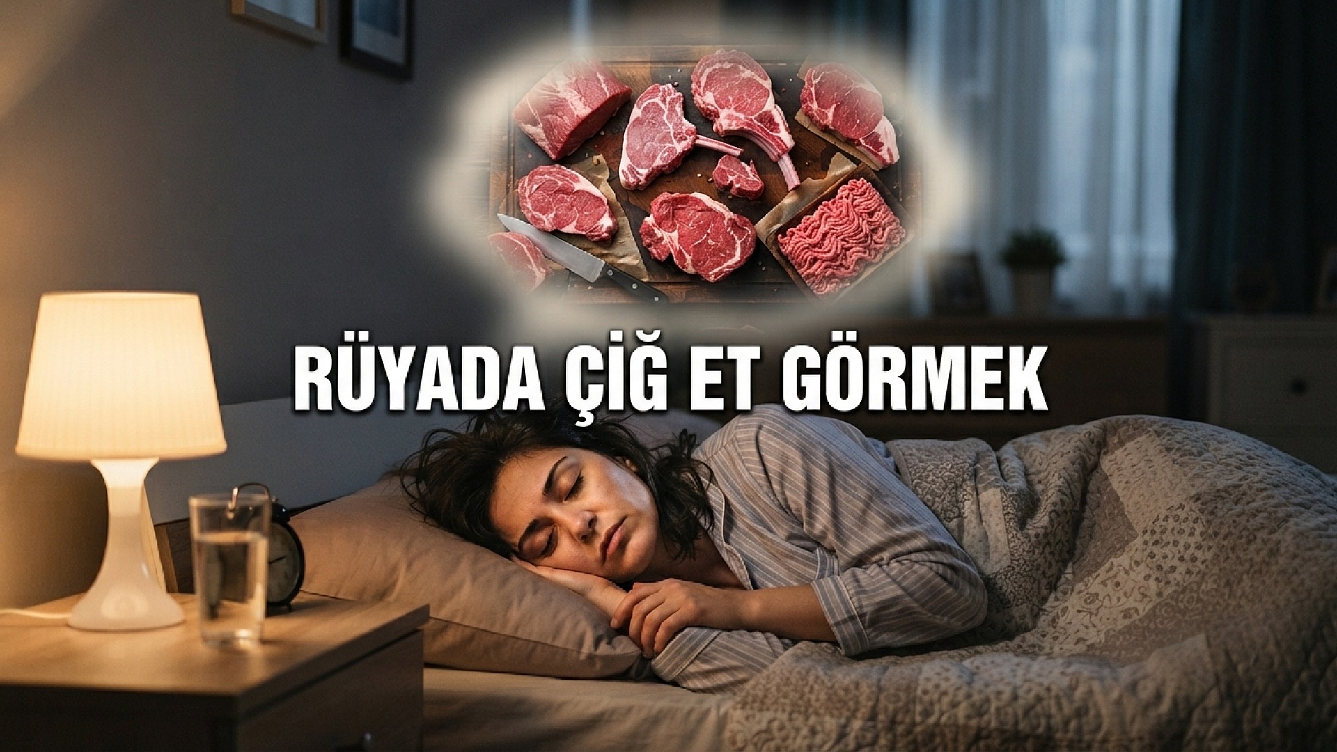 Rüyada çiğ et görmek ne anlama gelir?