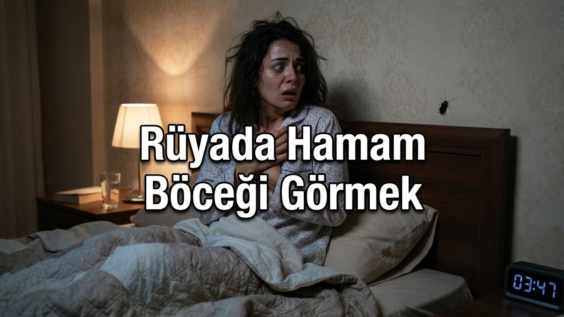 Rüyada hamam böceği görmek neyi ifade eder?