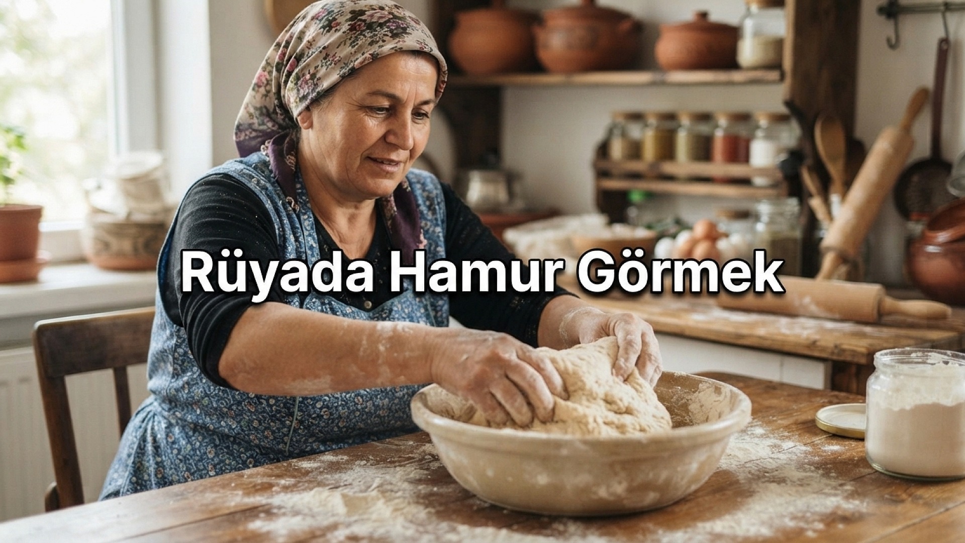 Rüyada hamur görmek ne anlama gelir