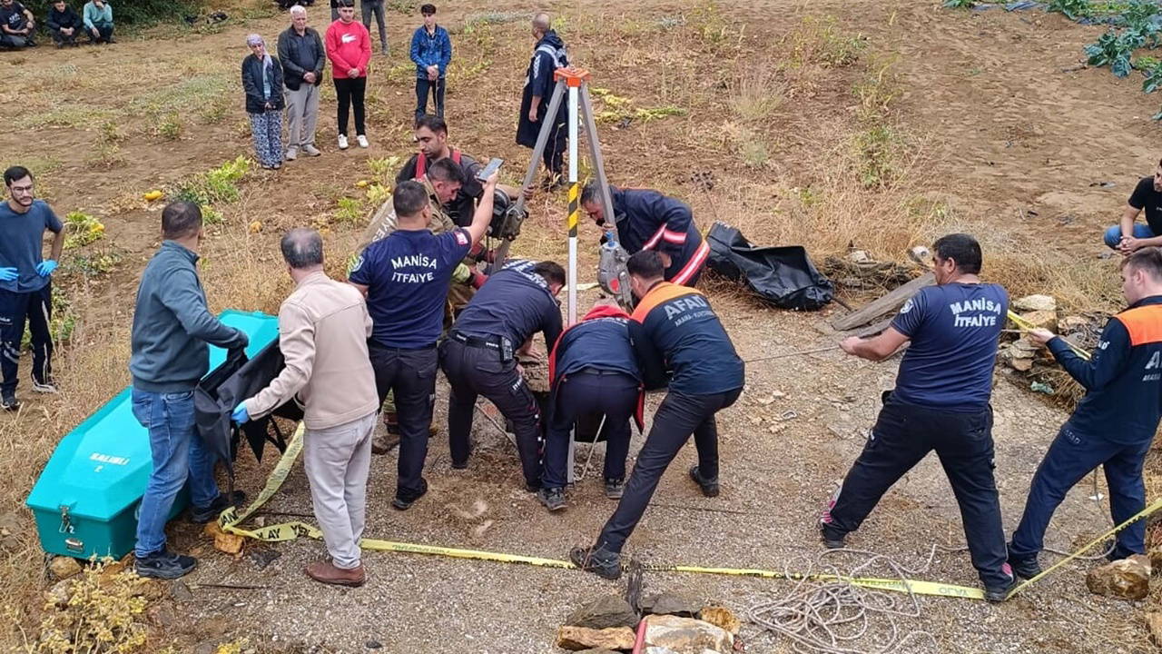 Salihli'de su kuyusunda kadın cesediyle ilgili soruşturma