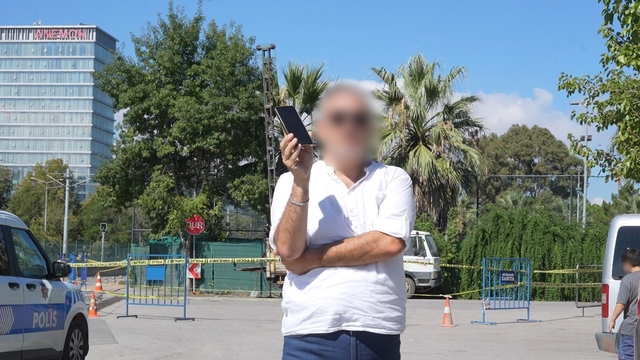 Samsun'da gazetecilere gaz kaçağı engeli oldu