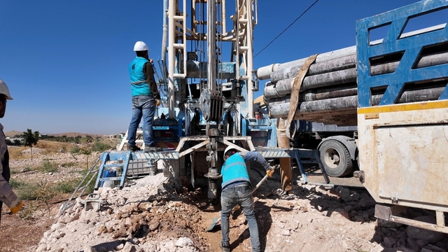 Şanlıurfa'da su altyapısı güçlendirme çalışmaları sürüyor
