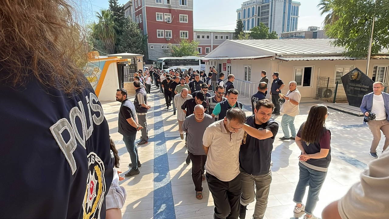 Şanlıurfa'da yasa dışı bahis operasyonunda 46 kişi sevk edildi