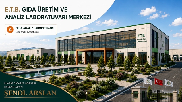 Şenol Arslan Elazığ'a gıda üretim merkezi projesi