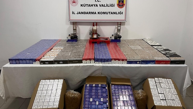 Simav'da jandarma ekipleri kaçakçılık operasyonu düzenledi