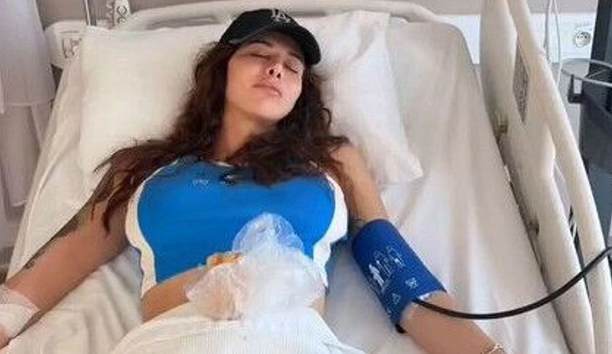 Survivor şampiyonu nefise karatay hastaneye kaldırıldı