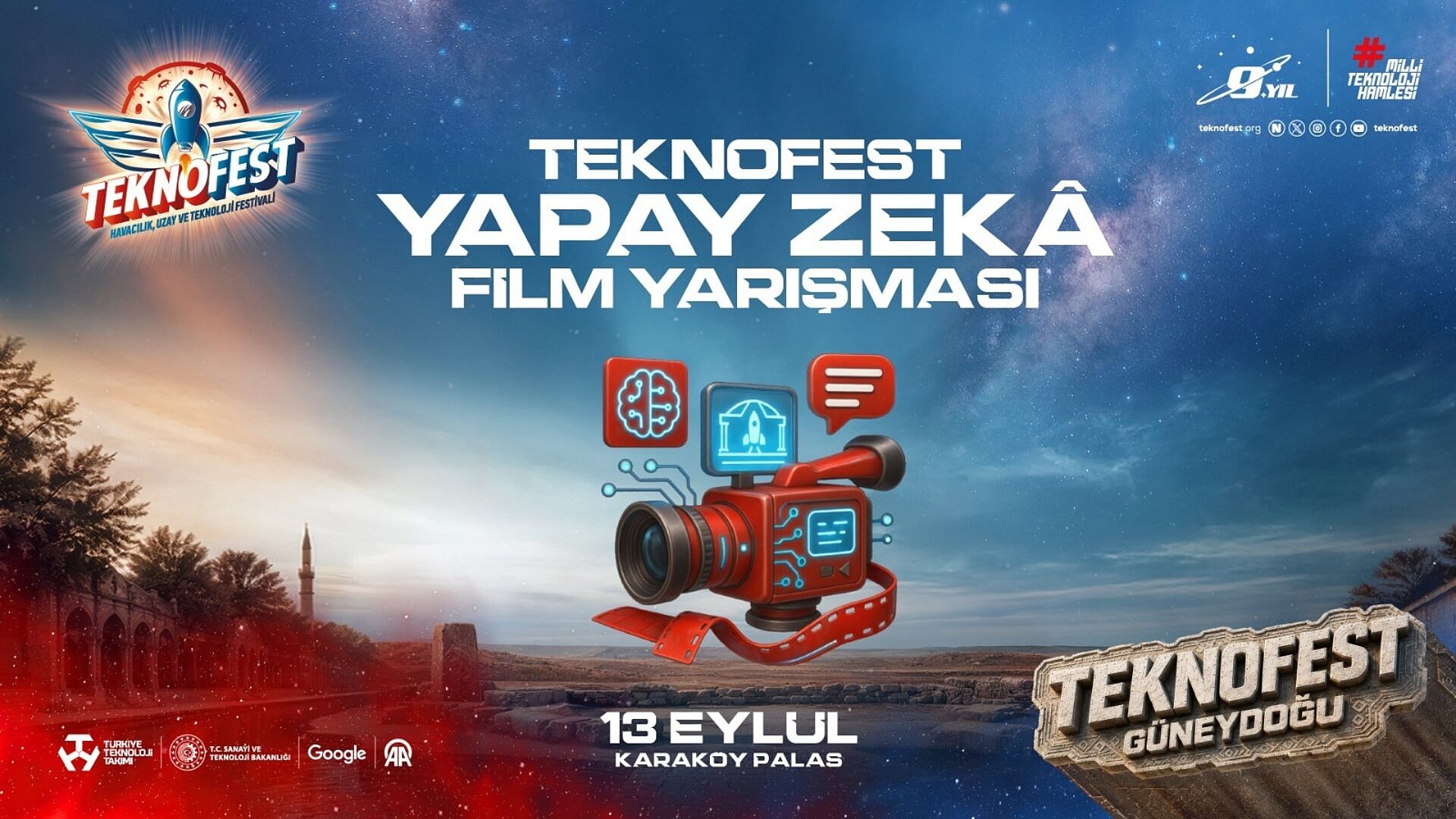 Teknofest'te yapay zeka film yarışması finaline doğru