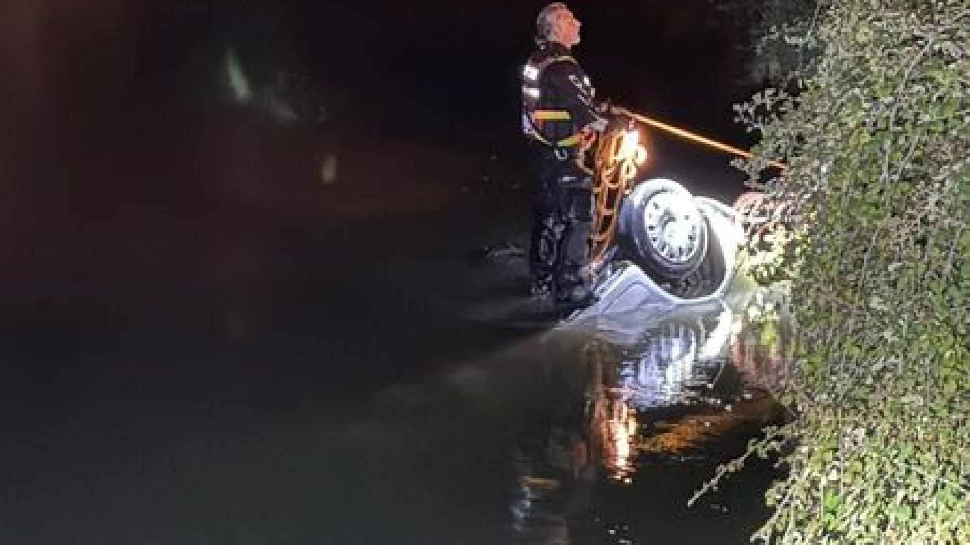 Tokat'ta sulama kanalına uçan araçta 2 kişi öldü