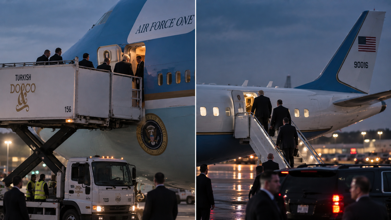 Trump'ın Türkiye'den ayrılışı belgesel oldu