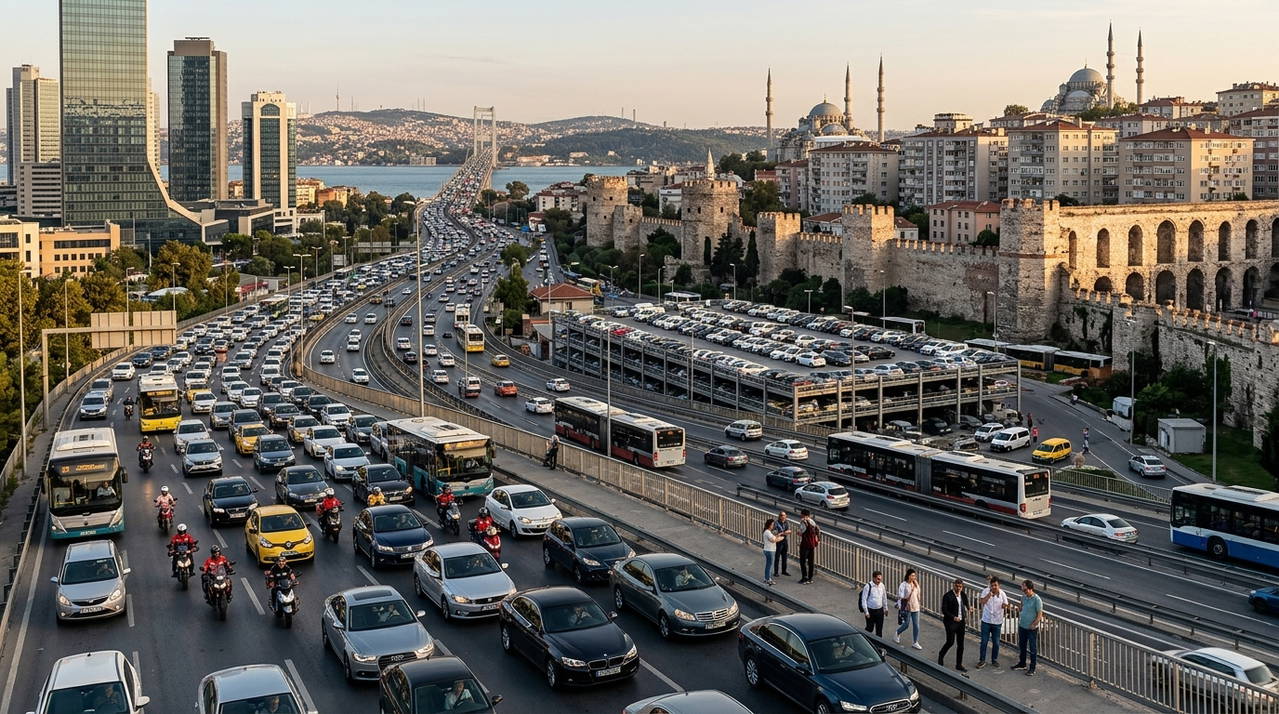 Türkiye Trafik Durum Raporu açıklandı: İstanbul kaybı 10 milyar dolar