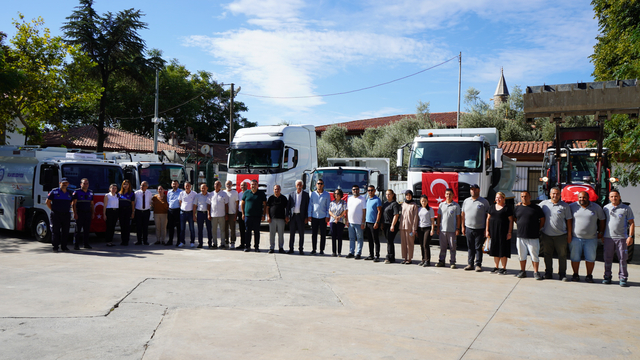 Ula Belediyesi, araç filosunu 6 yeni araçla genişletti