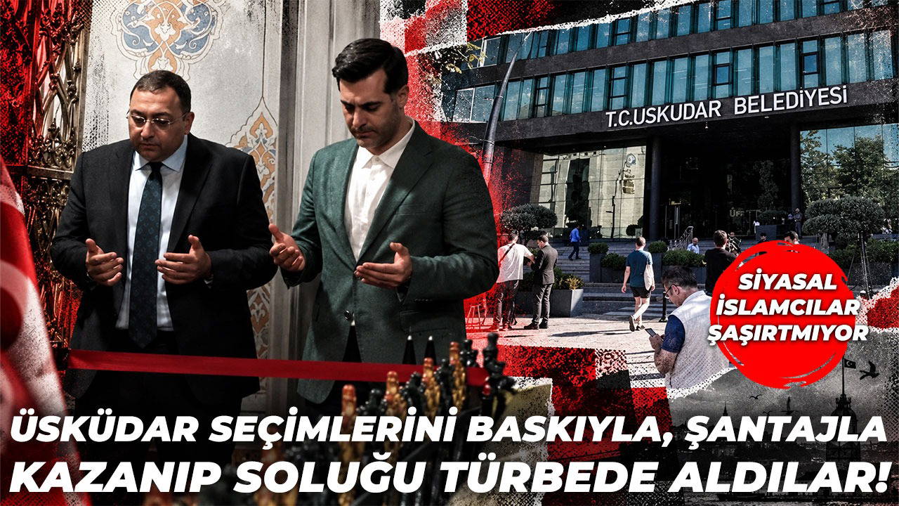 Üsküdar'da AKP adayı türbe ziyareti gerçekleştirdi