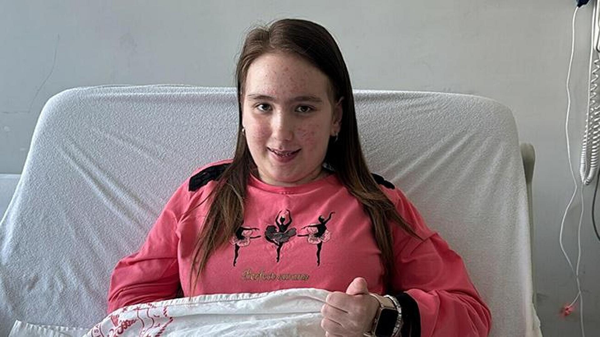 Almina, 118 gün sonra taburcu oldu
