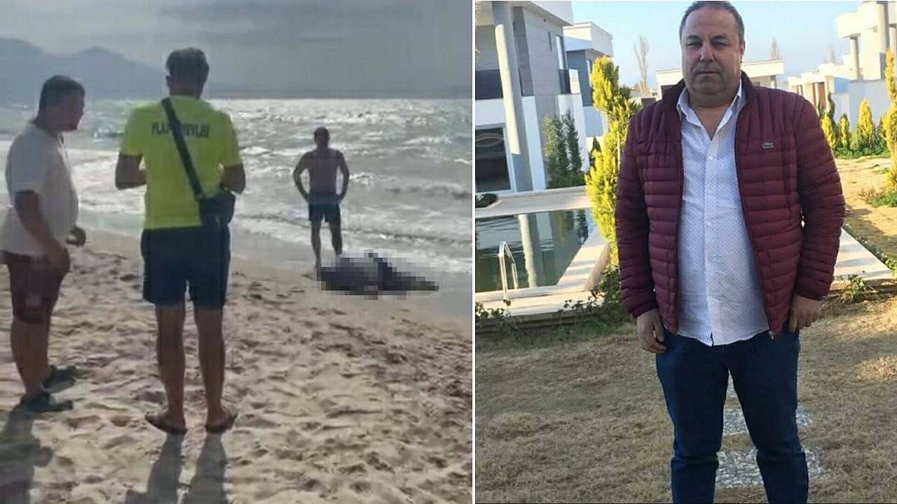 Yattan düşen iş insanının cesedi Aydın sahilinde bulundu