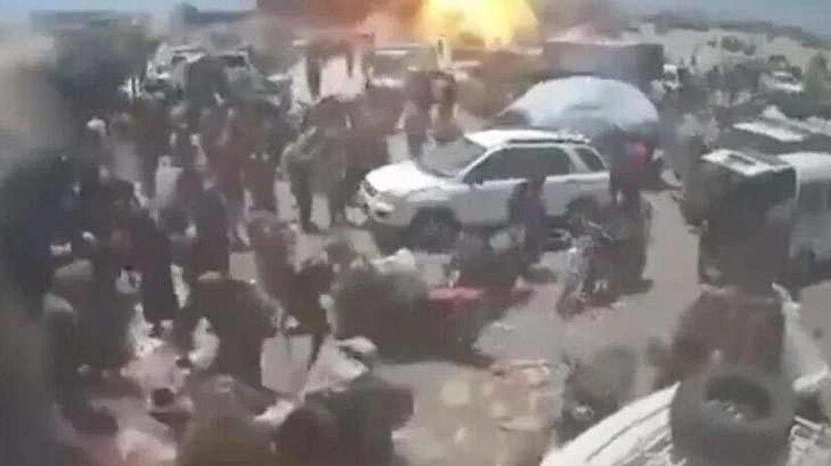 Yemen'de halk pazarına balistik füze saldırısı düzenlendi