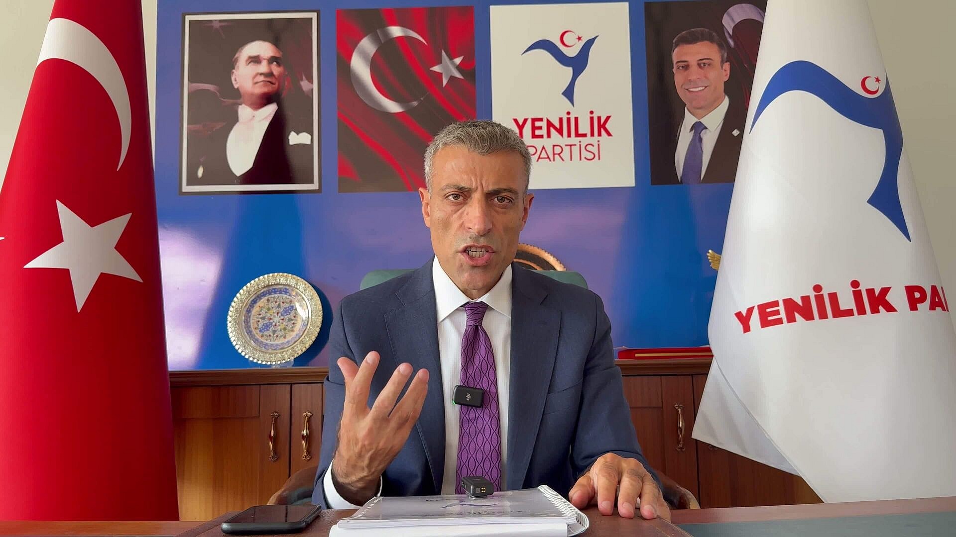 Yenilik Partisi olağanüstü toplantı yapacak