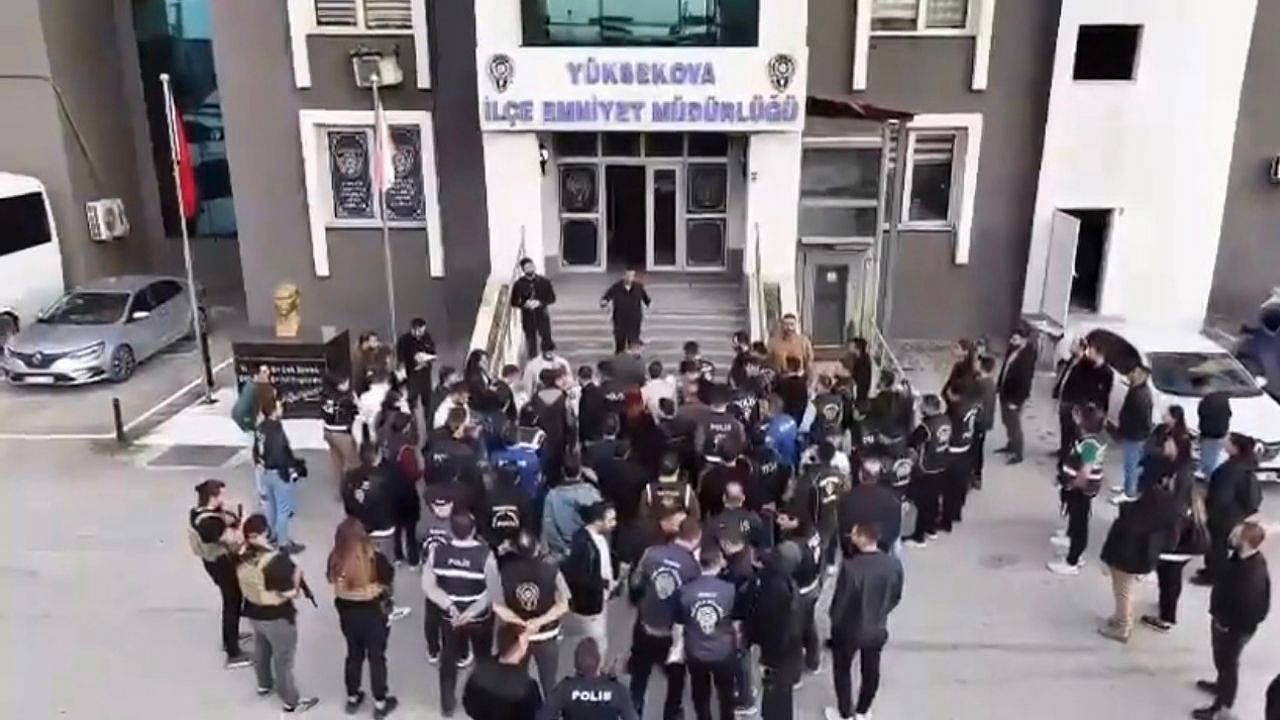 Yüksekova'da yasa dışı bahis operasyonu: 46 kişi gözaltında