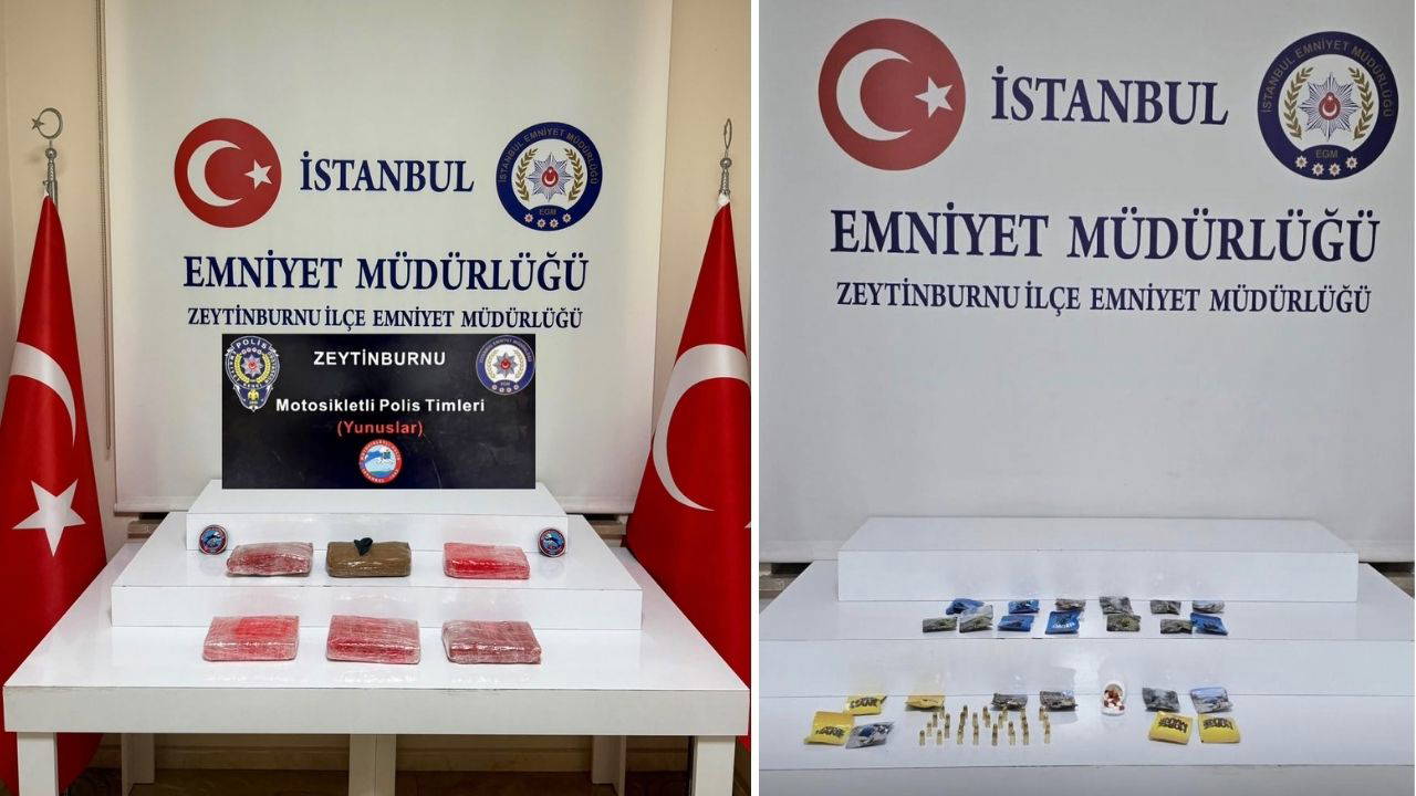 Zeytinburnu'nda uyuşturucu operasyonu: 6 kilo kokain