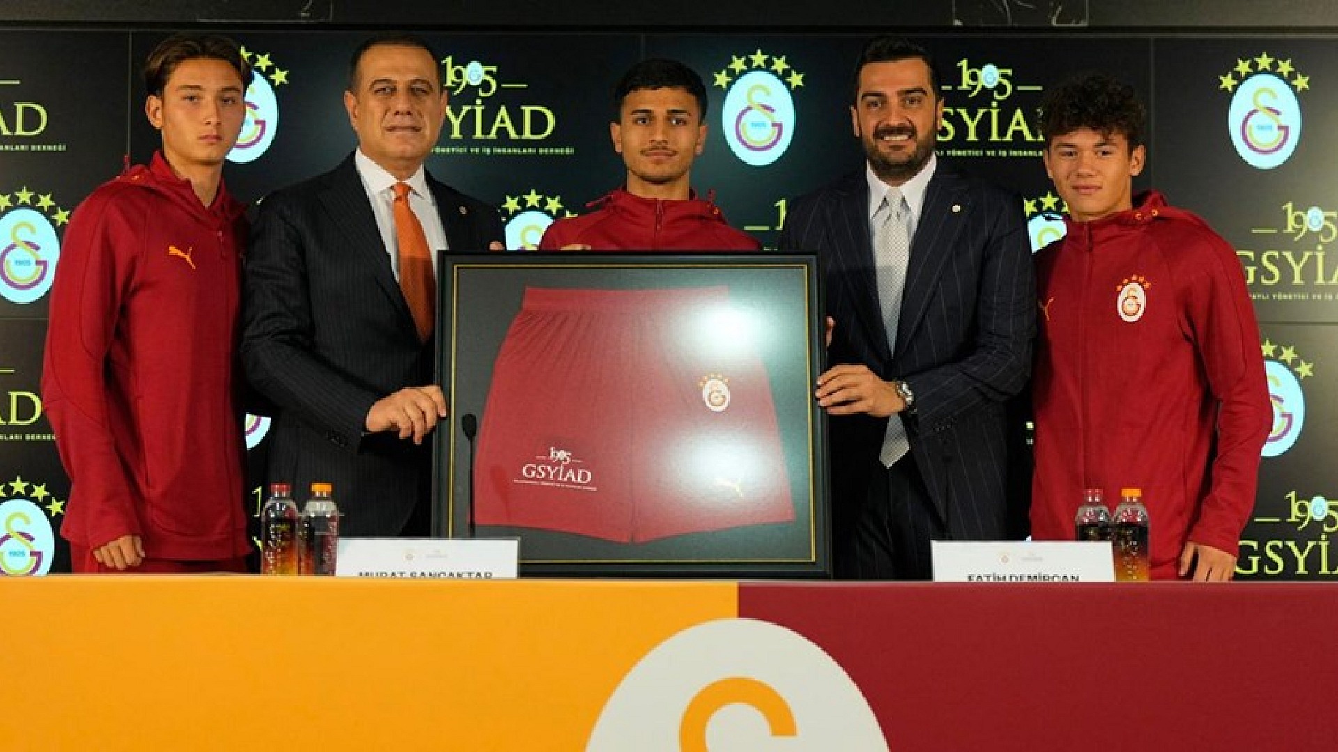 1905 GSYİAD, Galatasaray'ın futbol akademisine sponsor oldu