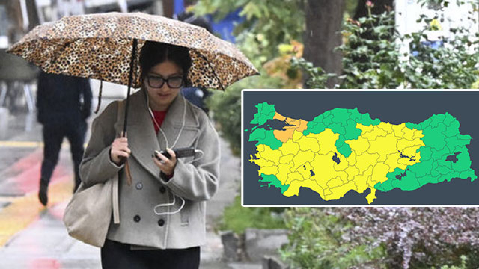 44 kentte sarı ve turuncu alarm durumu: Meteoroloji uyarıyor