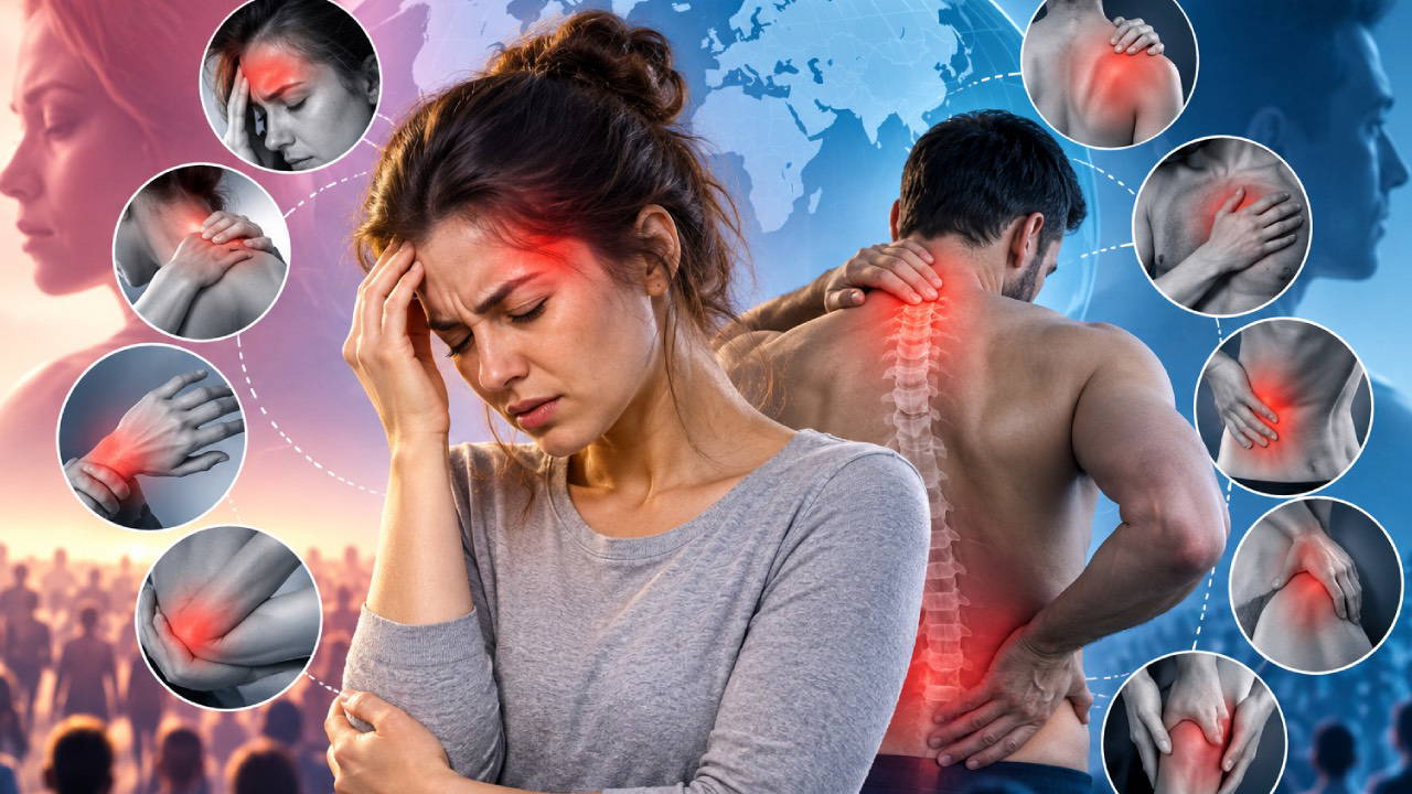 6 milyon kişinin verileri incelendi: kadınlar daha fazla ağrı çekiyor