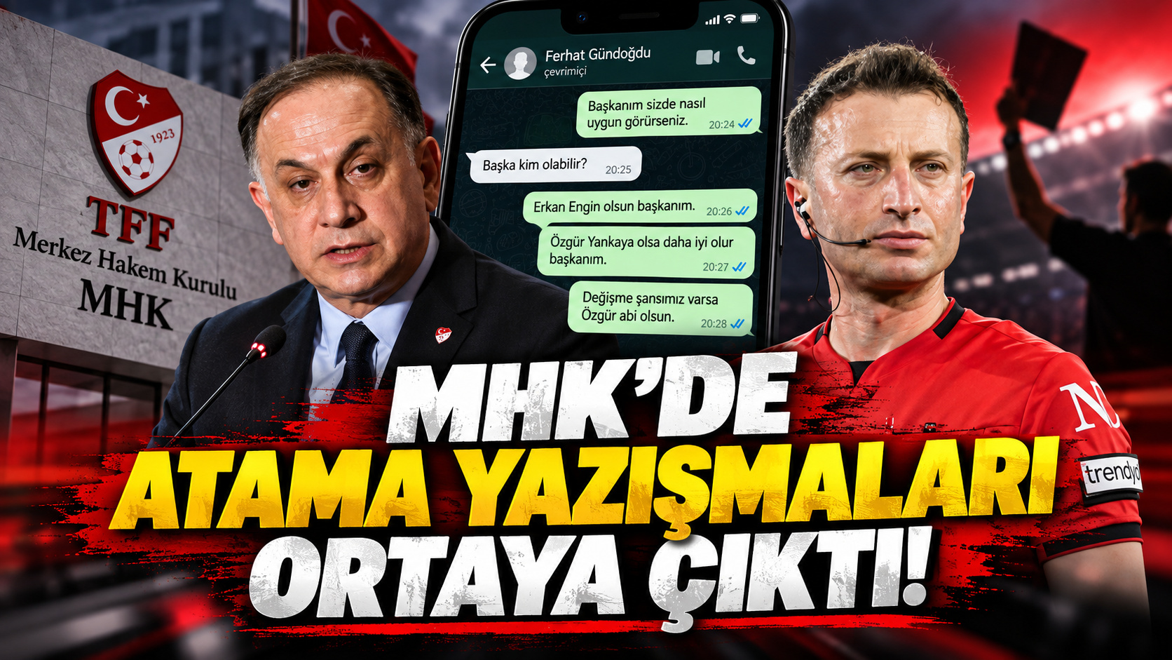 MHK’DE ATAMA YAZIŞMALARI ORTAYA ÇIKTI: “DEĞİŞME ŞANSIMIZ VARSA ÖZGÜR ABİ OLSUN”