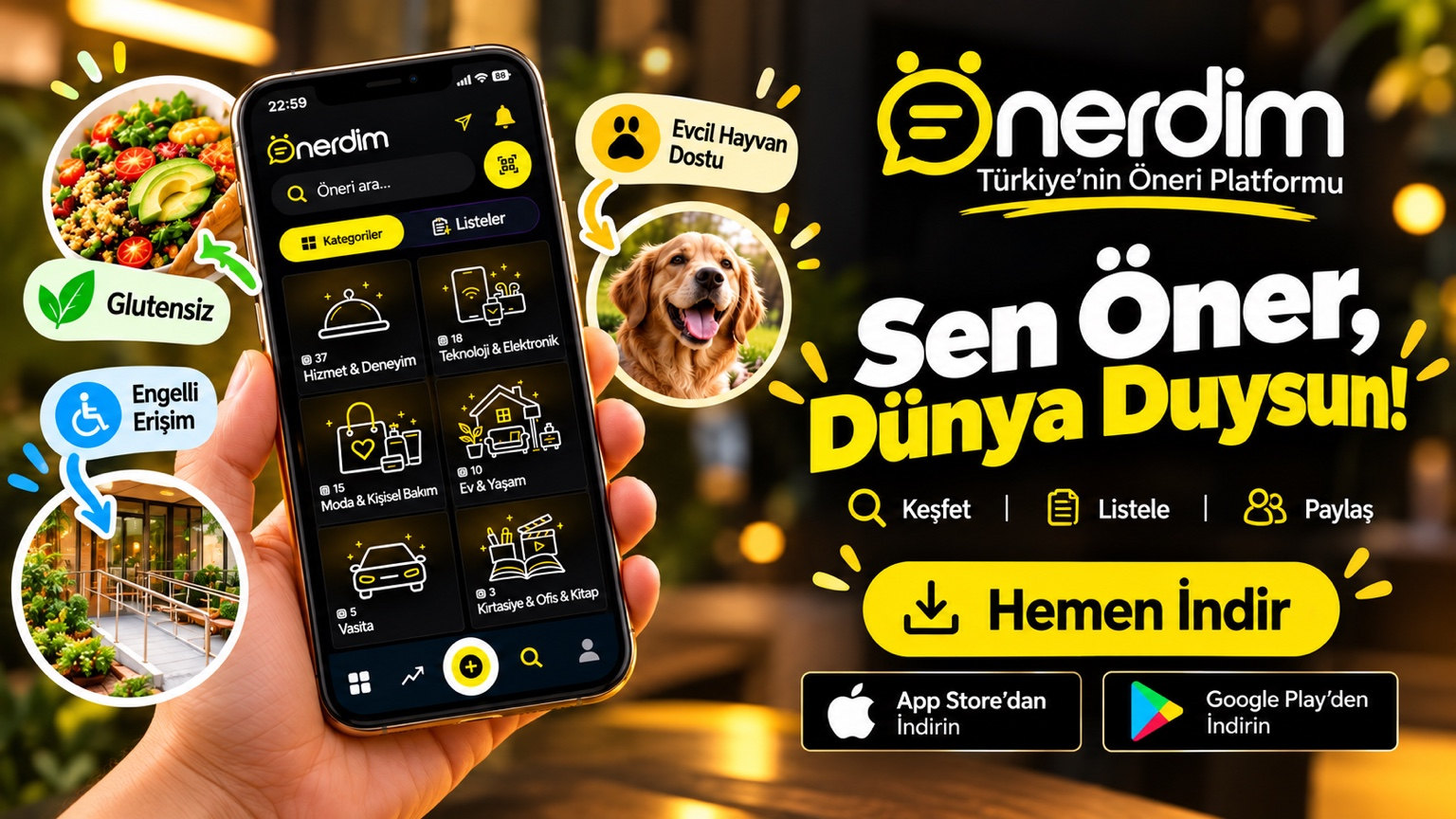 Alışveriş Yapmadan Önce Bu Uygulamaya Bakın! İşte Yeni Nesil Öneri Platformu: Önerdim