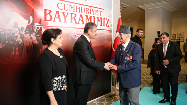Adana'da Cumhuriyet Bayramı için resepsiyon düzenlendi