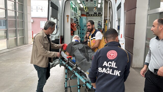 Adıyaman'da motosiklet devrildi, sürücü yaralandı