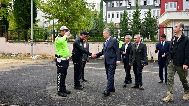 Adıyaman'da okullarda güvenlik için denetim yapıldı