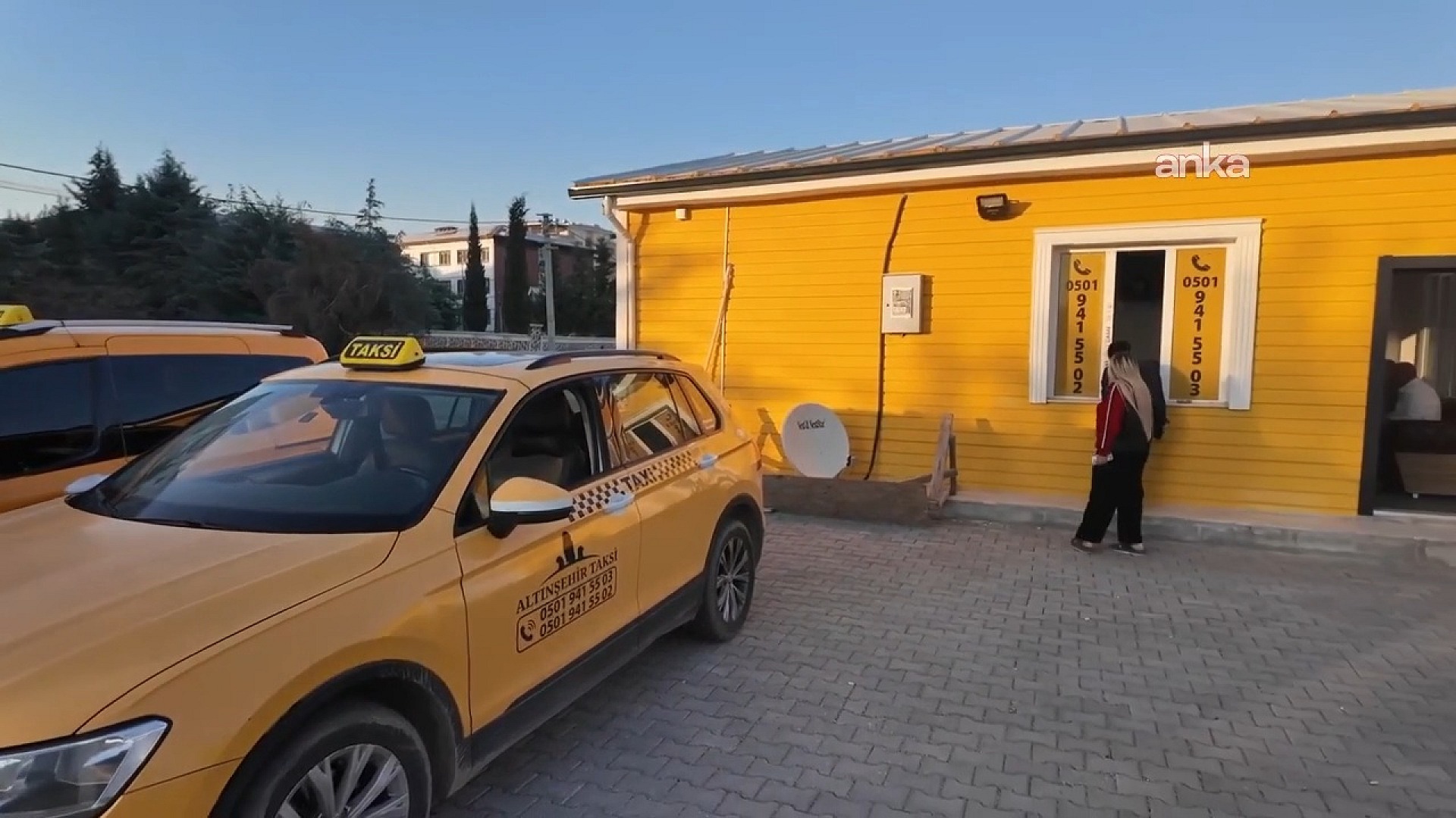 Adıyaman'da taksi esnafına kalıcı durak hizmete açıldı