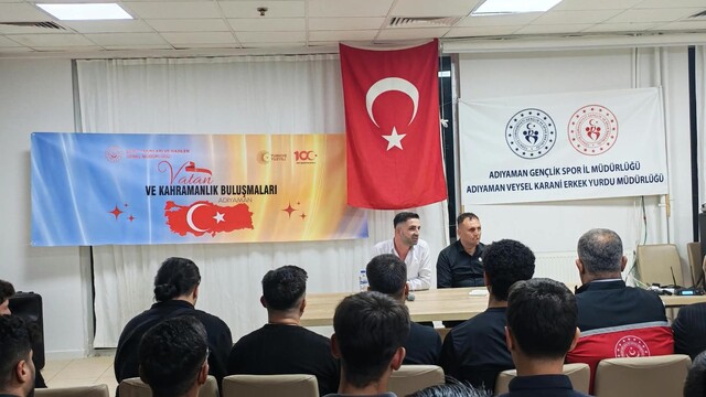 Adıyaman'da vatan ve kahramanlık buluşması yapıldı
