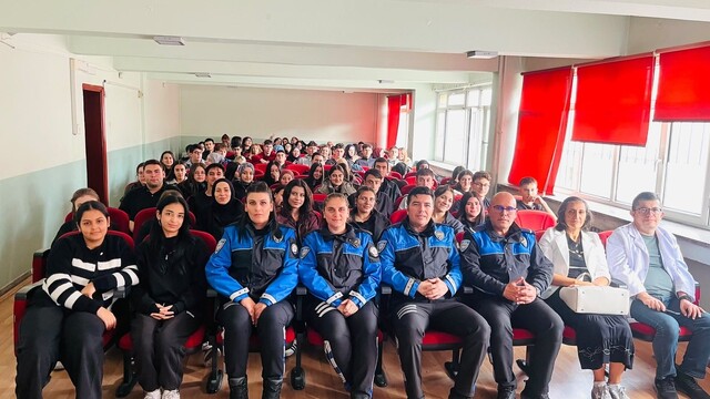 Afyonkarahisar'da öğrencilere güvenlik eğitimi verildi