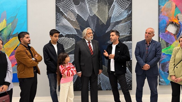 Ali İrgin, SANKO sanat galerisinde sergi açtı