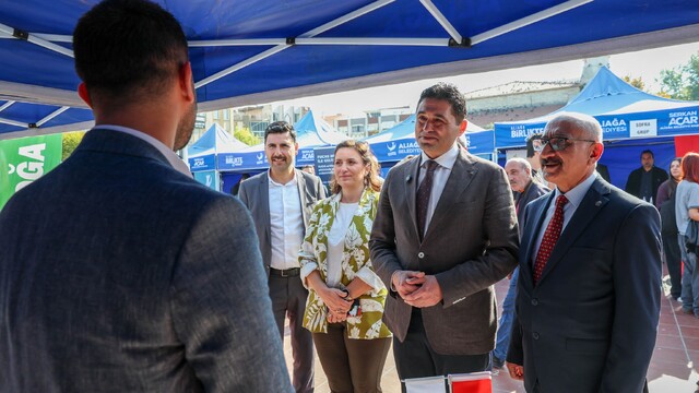Aliağa'da kariyer ve iş fuarı gerçekleştirildi