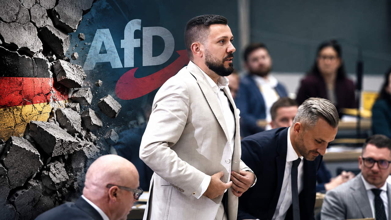 Almanya'da AfD'li Tobias Rausch, parlamento başkanı seçildi