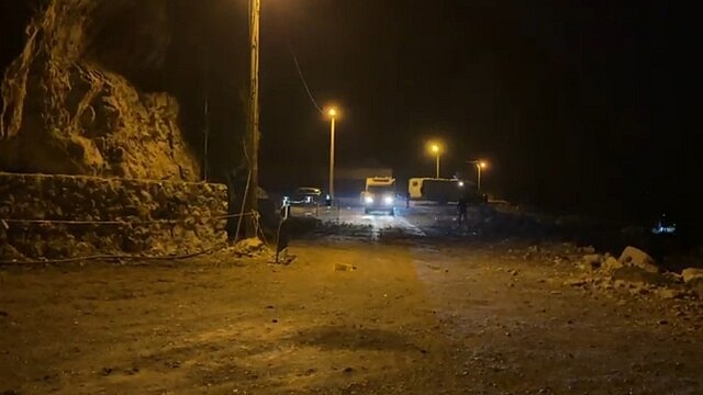 Amasra'da kaya parçaları karavan yollarına düştü