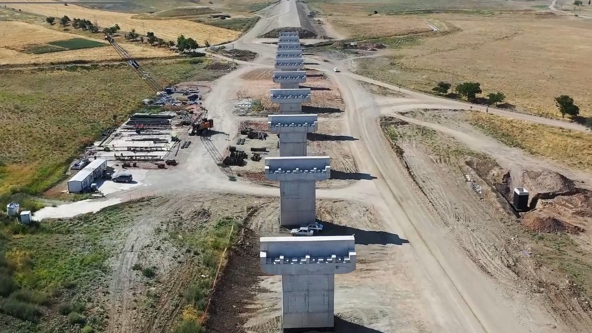 Ankara-Kayseri arası seyahat süresi 1 saat 45 dakika