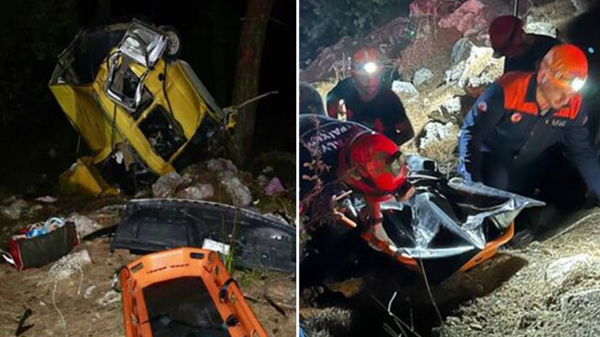 Antalya'da uçurumda kaza sonucu 3 kişi hayatını kaybetti