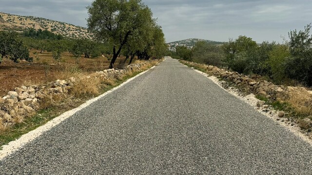 Araban'da 4,5 kilometre bağlantı yolu asfaltıyla yenilendi