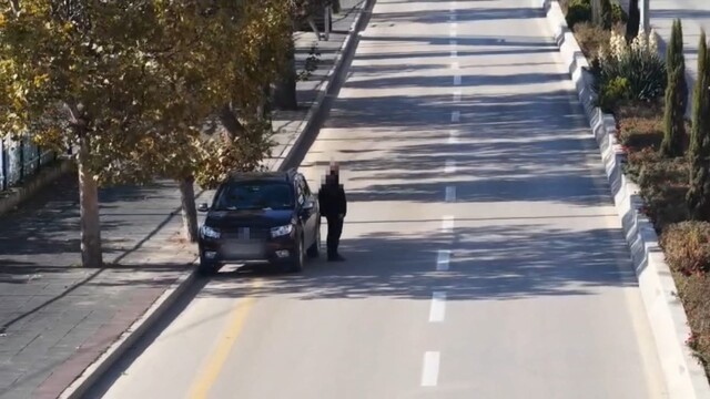 Aracını bırakıp yaya olarak kaçmaya çalışan sürücünün cezası