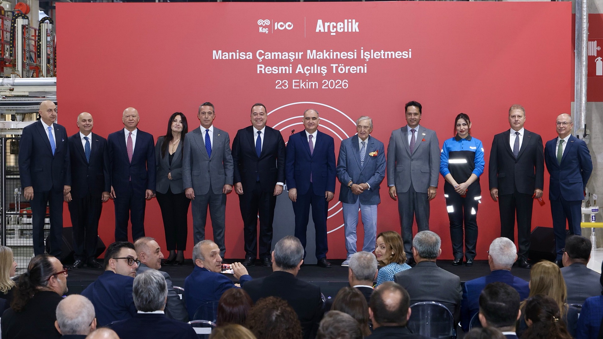 Arçelik, 200 milyon Euro yatırımla çamaşır makinesi fabrikası açtı