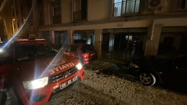 Aydin'da mutfakta yangin itfaiye ekiplerince söndürüldü