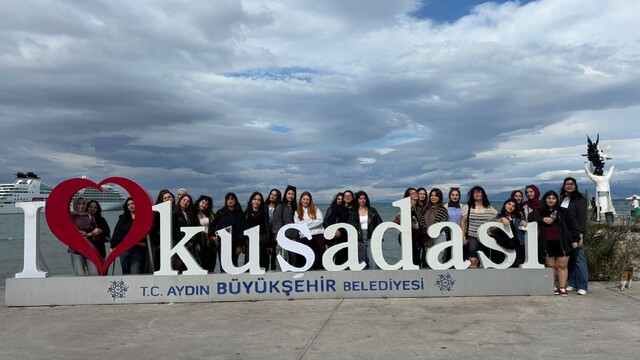 Aydınlı öğrenciler Kuşadası ve Söke'de kültür gezisi yaptı
