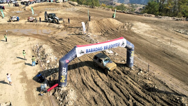 Babafest'te final günü off-road yarışlarıyla başladı